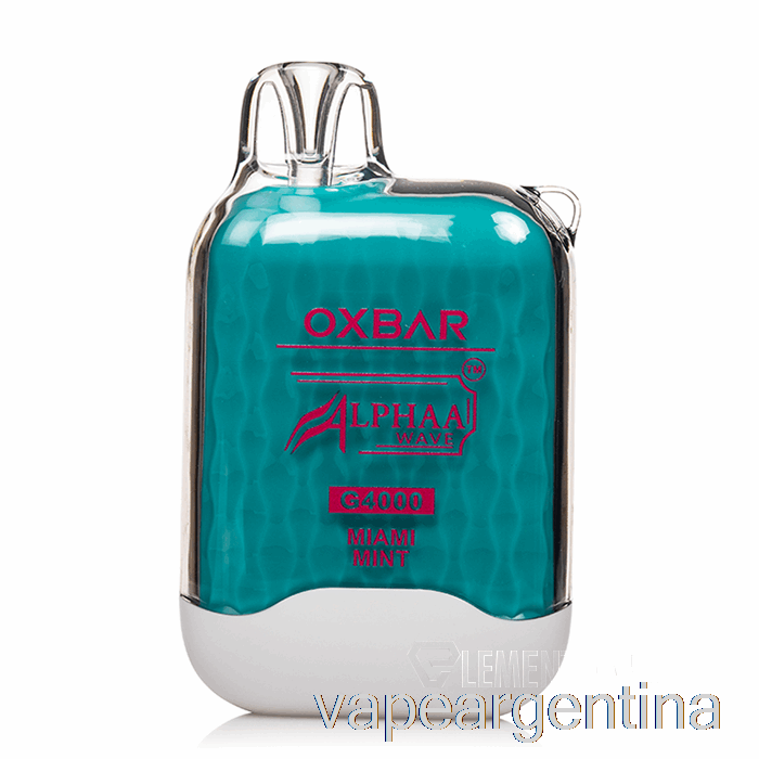 Oxbar G4000 Vape Desechable Miami Mint Descartable